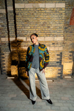 Siba - African print unisex bomber jacket