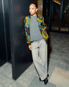 Siba - African print unisex bomber jacket