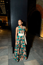 Floral Marie Maxi - Ankara Maxi Dress, African party dress