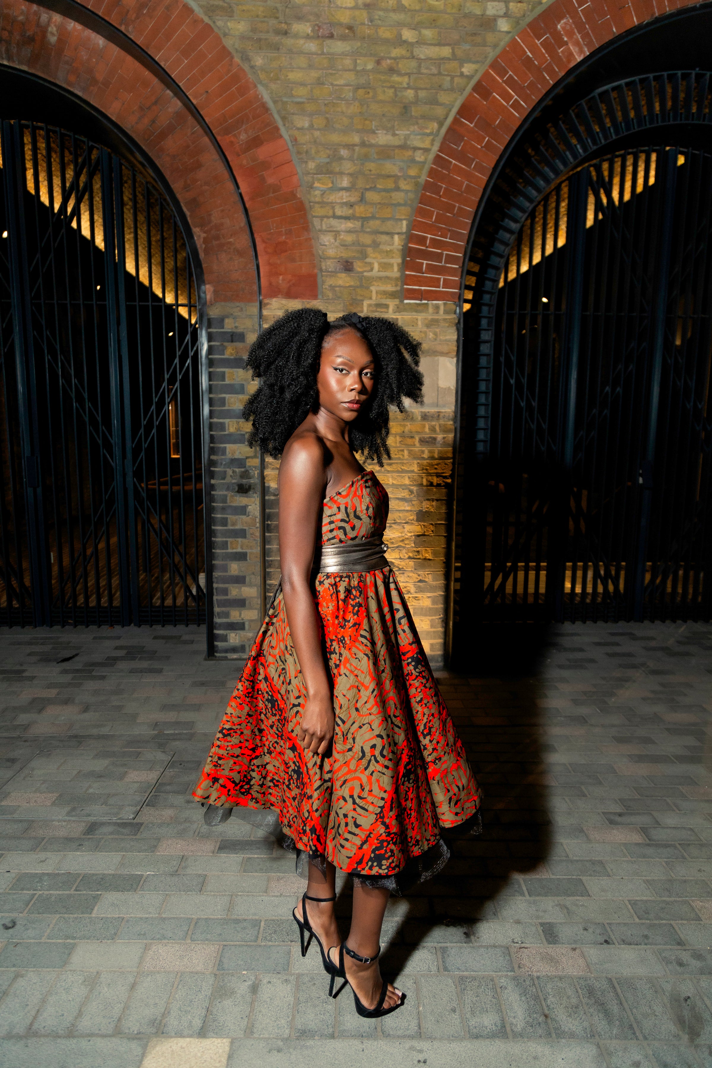 Eva Marie Camouflage - Ankara Evening Dress GITAS Portal Eva Marie Camouflage - Ankara Evening Dress GITAS Portal