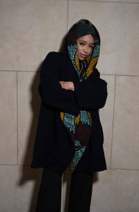 GOA - NAVY Wool Winter Coat