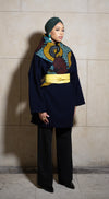 GOA - NAVY Wool Winter Coat