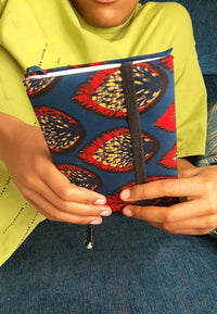 Red - A5 soft touch notebook