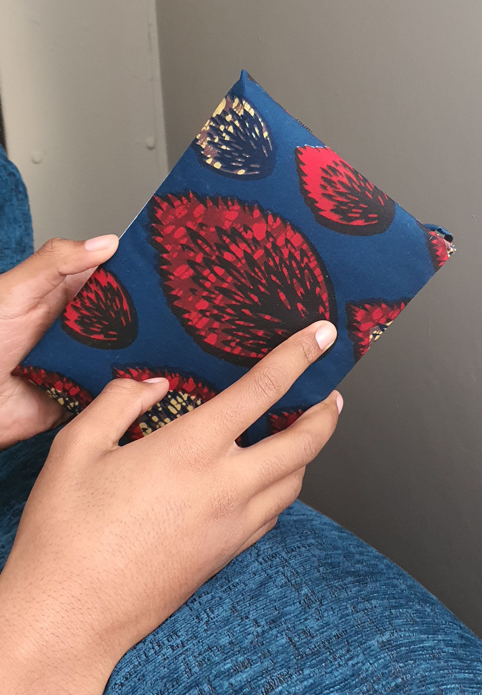 Red - A5 soft touch notebook