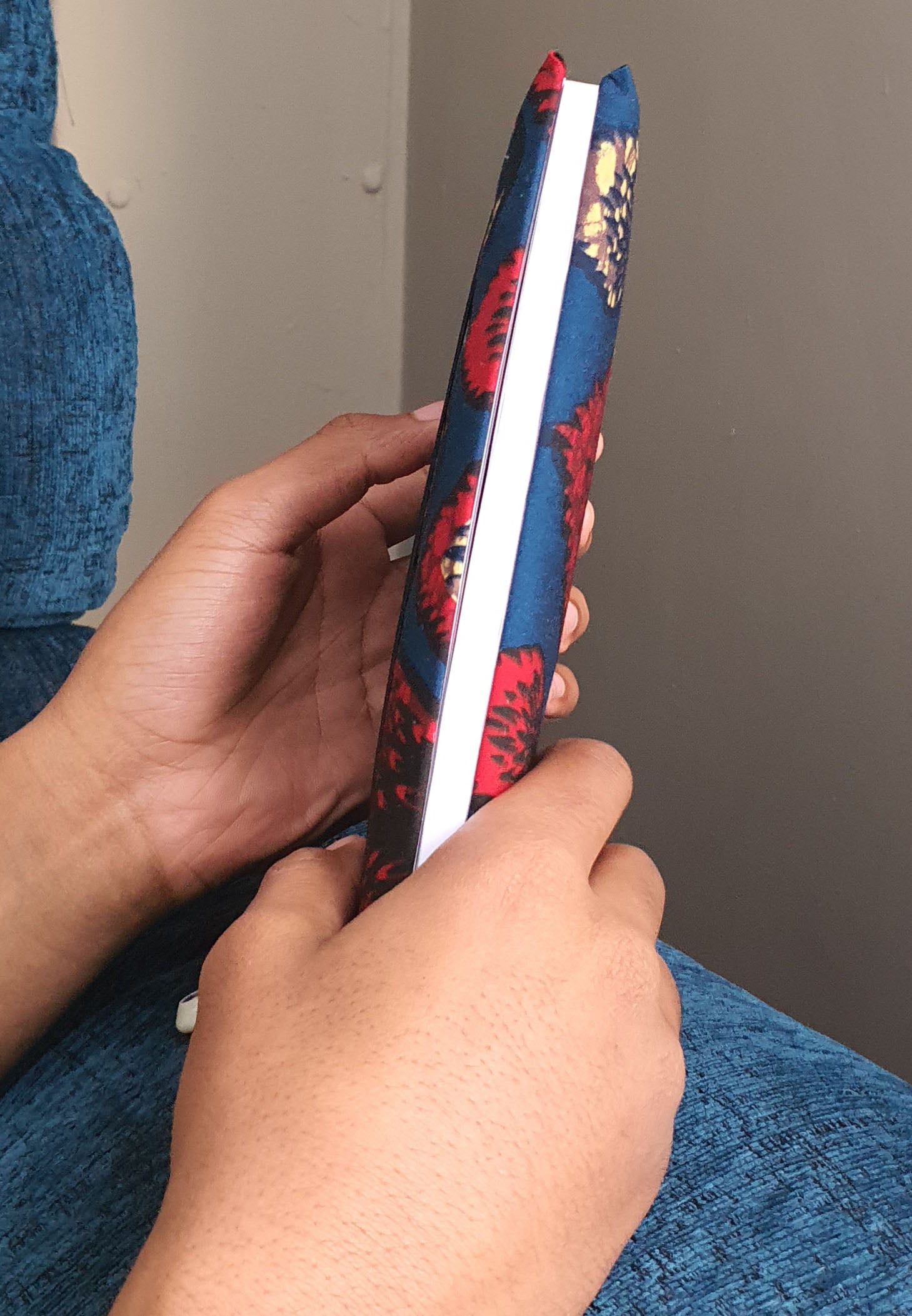 Red - A5 soft touch notebook