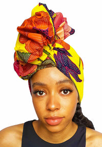 Freedom - Wax Print Headwrap