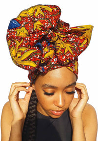 volcan - Wax Print Headwrap