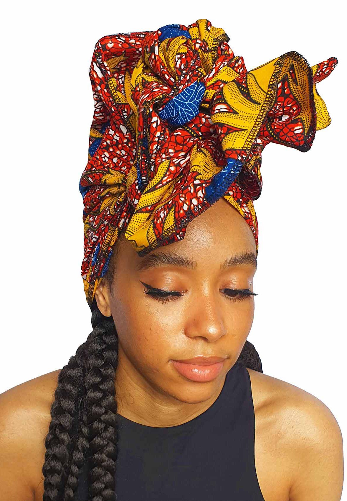 volcan - Wax Print Headwrap