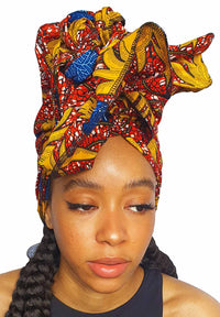 volcan - Wax Print Headwrap