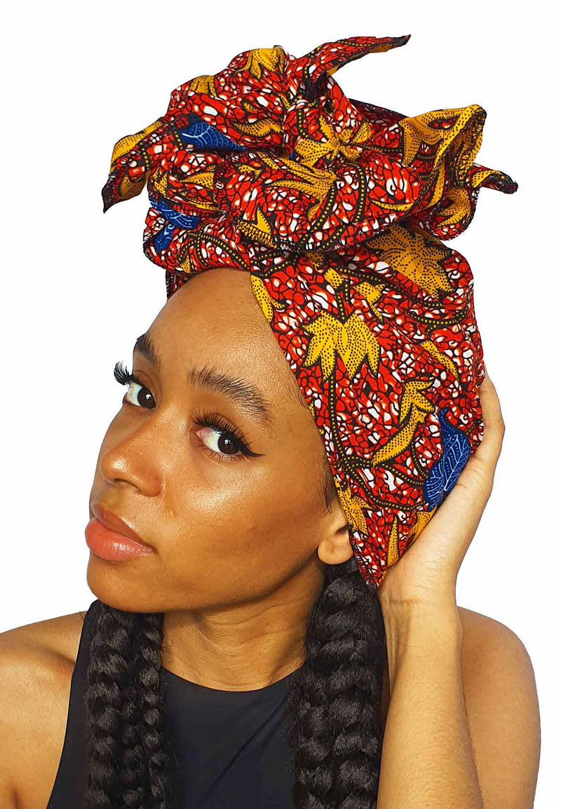 volcan - Wax Print Headwrap