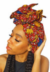 volcan - Wax Print Headwrap