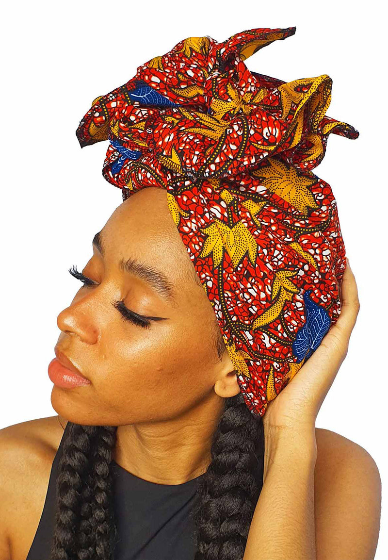 volcan - Wax Print Headwrap