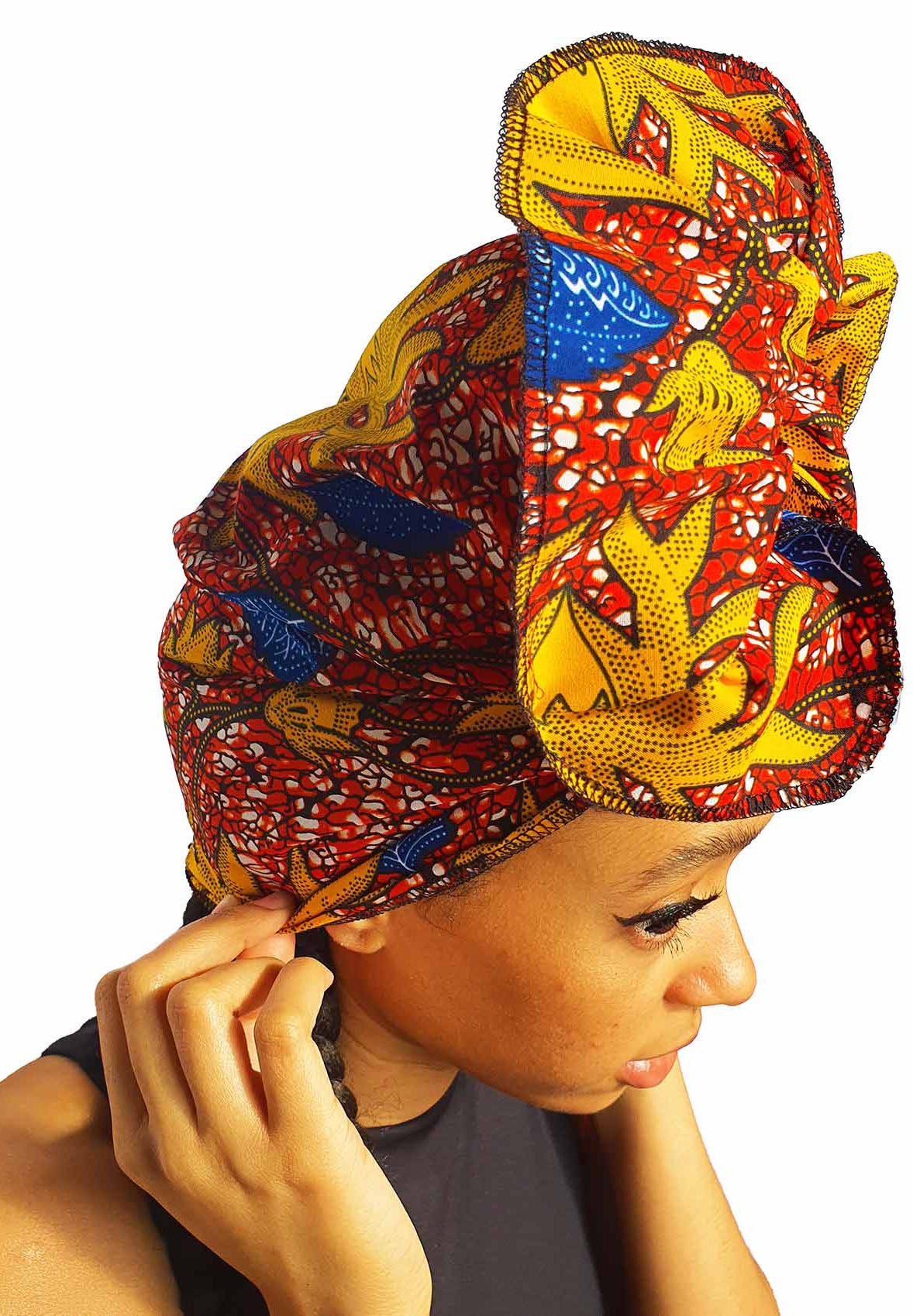 volcan - Wax Print Headwrap