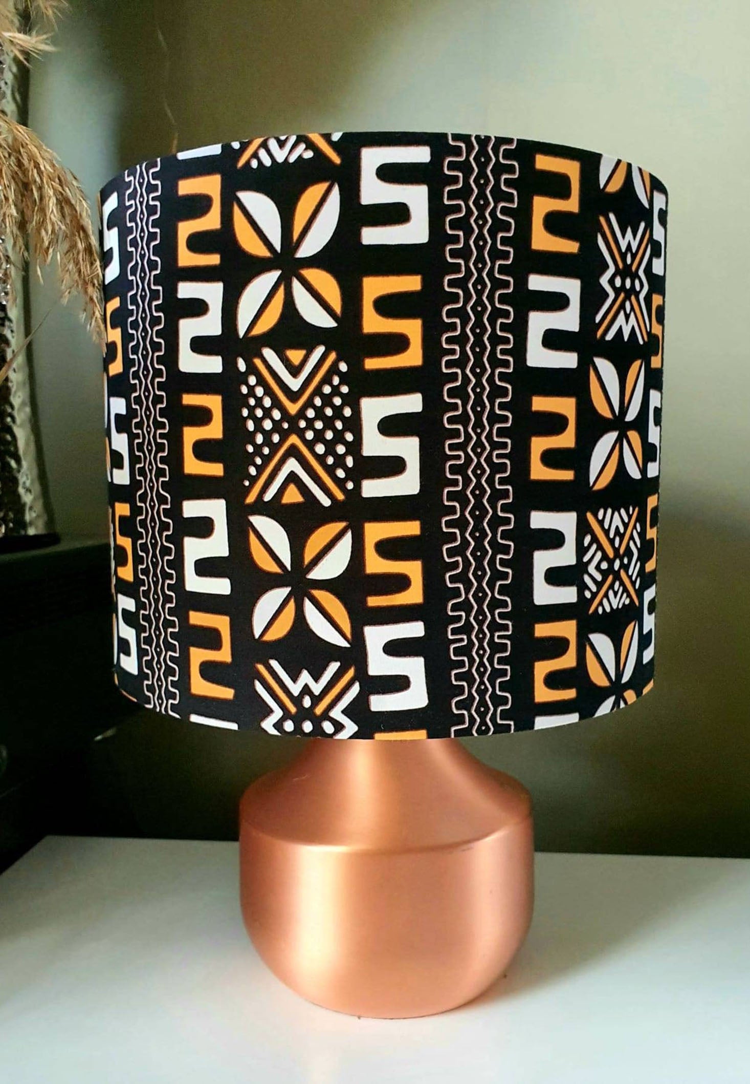 Go South - Handmade pendent drum lampshades