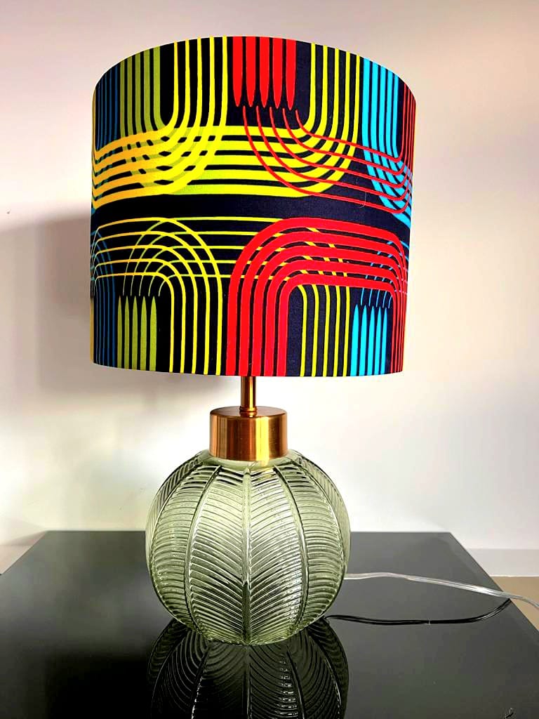 Handmade pendant drum lampshade, ceiling or lamp base lampshades 20cm 25cm 30cm 40cm 70cm, home accents - Art deco