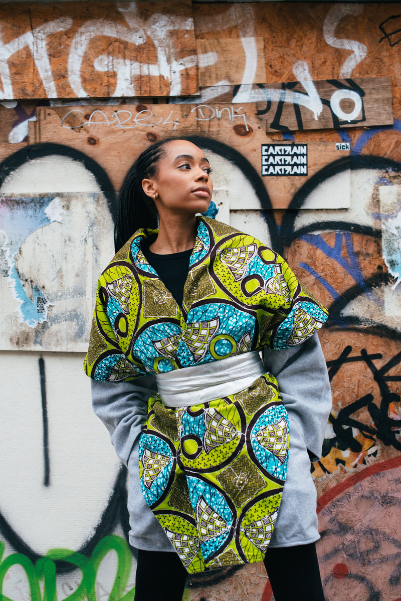 LEMON and LIME - Light Gray Wool Winter Coat