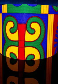 Colour Blast - Handmade pendent drum lampshades