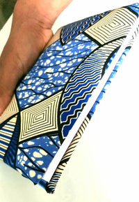 Blue & Silver - A5 soft touch notebook