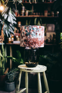 Morning Mist - Handmade pendent drum lampshades