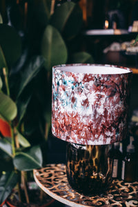 Morning Mist - Handmade pendent drum lampshades