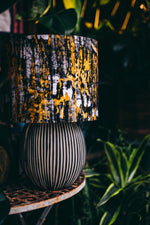 Woodland - Handmade pendent drum lampshades