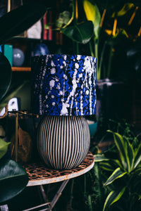 Rain drops - Handmade pendent drum lampshades