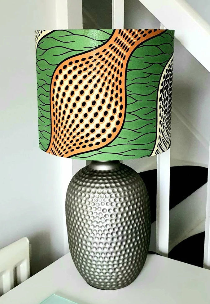 Sea Moss - Handmade pendent drum lampshades