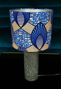 Luxury Ice - Handmade pendent drum lampshades