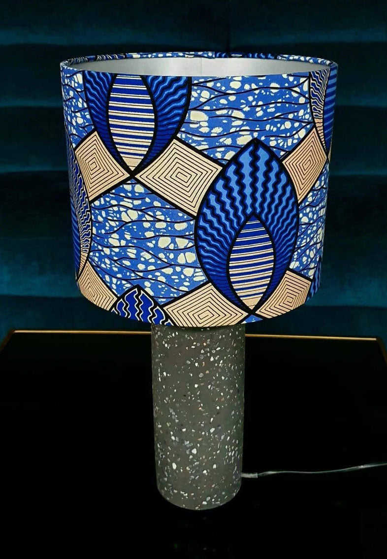 Luxury Ice - Handmade pendent drum lampshades