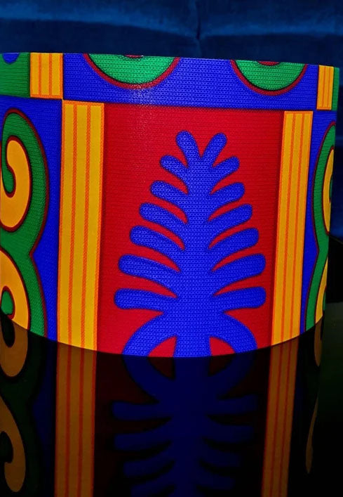 Colour Blast - Handmade pendent drum lampshades