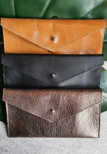 Tan - 100% handmade Mini leather coin money purse