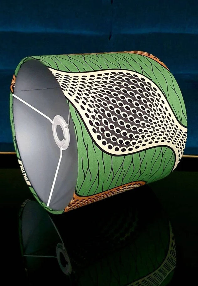 Sea Moss - Handmade pendent drum lampshades