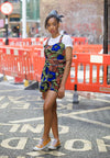 Tiyana - African print playsuit