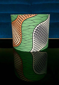 Sea Moss - Handmade pendent drum lampshades