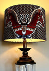 Twin Horses - Handmade pendent drum lampshades