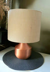 light Jute - Handmade pendent drum lampshades