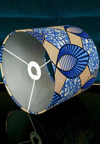 Luxury Ice - Handmade pendent drum lampshades