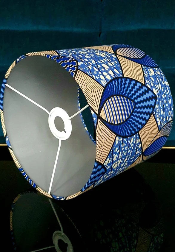 Luxury Ice - Handmade pendent drum lampshades