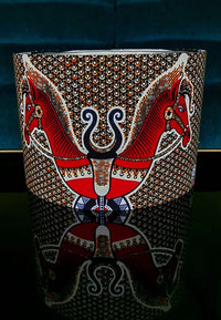 Twin Horses - Handmade pendent drum lampshades